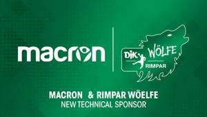 Macron firma accordo di sponsorizzazione tecnica con il Djk Rimpar Wölfe per 5 stagioni dal 2018-2019