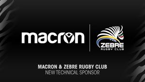 Macron nuovo sponsor tecnico dello Zebre Rugby Club
