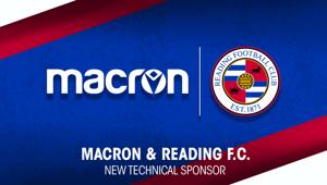 Macron è il nuovo sponsor tecnico del Reading Fc