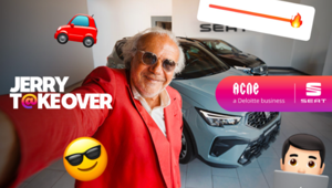 SEAT Italia lancia il #JerryTakeover: la collaborazione con Jerry Calà diventa una social activation firmata ACNE