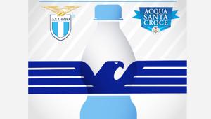 Acqua Santa Croce e S.S. Lazio rinnovano il progetto di collaborazione per la seconda stagione calcistica grazie a Infront