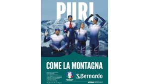 Acqua S. Bernardo racconta la partnership con la Federazione Italiana Sport Invernali con la campagna “Come la montagna”