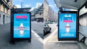Actimel e VMLY&R lanciano un messaggio di forza e resilienza a Milano