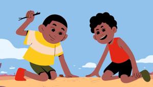 Integer con Bolt firma per ActionAid "Babbo Natale cercasi" per l'adozione a distanza