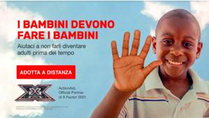ActionAid Official Partner di X Factor 2021: i diritti dei bambini sul palco del live del 2 dicembre e nella campagna digital con Ludovico Tersigni ed Emma Marrone