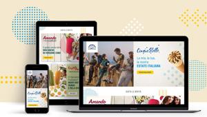 Online il nuovo sito Sammontana firmato Adacto