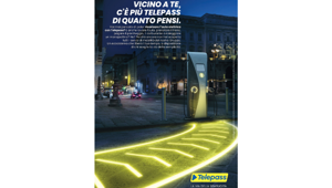 “Vicino a te, c’é più Telepass di quanto pensi”: è on air la nuova campagna istituzionale della company affidata a Wunderman Thompson. A Wavemaker ed H-Farm le prossime attività media