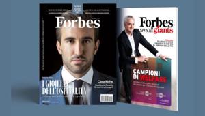 BFC Media presenta il volume 56 di Forbes in edicola con oltre 140 pagine, di cui 20 di pubblicità. In allegato Forbes Small Giants con 22 pagine di adv