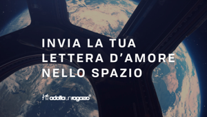AdottaUnRagazzo invia 1000 lettere d'amore nello spazio sul razzo Falcon 9 di SpaceX