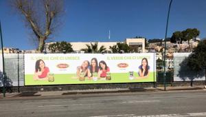 D’Amico investe sull’arte e sulle bellezze del territorio con una maxi affissione a Napoli. Firma Arkè
