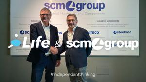 Scm Group sceglie Life come partner per la comunicazione integrata anche a livello internazionale