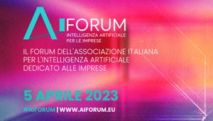 AI Forum: il 5 aprile al via a Milano