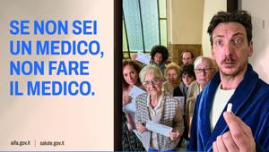 Coo'ee Italia vince la gara e firma la campagna AIFA “Se non sei un medico, non fare il medico ” contro l’uso scorretto degli antibiotici