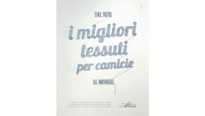 Un'opera di 2 metri in cotone al centro della campagna stampa firmata Low (The Big Now) per cotonificio Albini