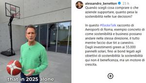 "BASKETALK", al via la nuova rubrica social ideata da Alessandro Benetton