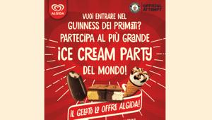Algida dà appuntamento a Salerno, il 30 gennaio 2019, per il più grande ice-cream party del mondo