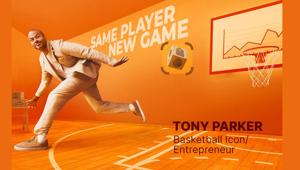 Tony Parker volto della campagna di Alibaba.com "Same Player New Game" per le Olimpiadi di Parigi 2024