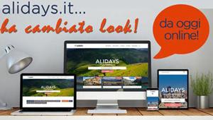 Alidays.it presenta la sua nuova veste grafica