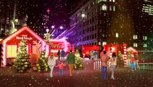 Coca-Cola diffonde la Magia del Natale con la nuova campagna Real Magic at Christmas di dentsuMB e McCANN. Al via le attività al fianco di Banco Alimentare, la Christmas Box in edizione limitata, il primo Coca-Cola truck tour 100% elettrico e il Village