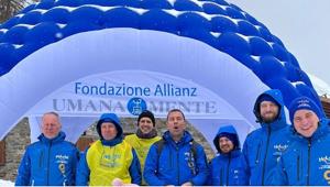 Fondazione Allianz UMANA MENTE: Hol4All, una vacanza per tutti. L’iniziativa si è svolta a Courmayeur dal 23 al 26 marzo