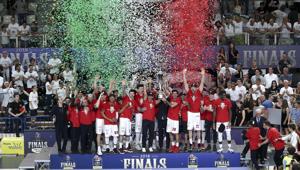 Sangemini campione d’Italia di basket con l’Olimpia Milano