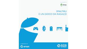 Al via la campagna di sensibilizzazione “Smaltirli è un gioco da ragazzi!”, lanciata da Amsa insieme a Erion per differenziare correttamente rifiuti elettrici ed elettronici