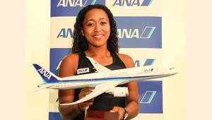 Ana - All Nippon Airways sponsorizza Naomi Osaka, vincitrice del torneo di tennis US Open 2018