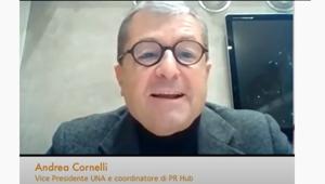 Cornelli (UNA): "Il  mercato della comunicazione in Italia, un comparto da 26.000 addetti e 15 miliardi di fatturato annuo. Si affermano nuove skills nelle professioni creative, con focus su IA e big data. Il futuro è nella trasformazione digitale"