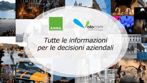 Volocom e ANSA presentano l'offerta per il Media Monitoring. Bergamaschi: “Per la prima volta in Italia uniamo informazione cartacea e real time per ampliare la capacità di comprensione di un fatto”