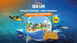 A Gardaland SEA LIFE "Animal Crossing: New Horizons" diventa un'esperienza immersiva