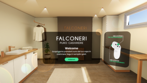 AnotheReality firma l'esperienza immersiva di Falconieri dedicata alla cura del cashmere