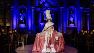  Antonia Sautter a Palazzo Vecchio per il "Gran Ballo", l'evento inaugurale della quarta edizione del Carnevale di Firenze