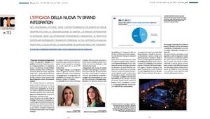 L’efficacia della nuova TV brand integration