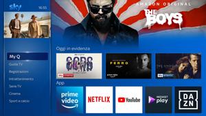 Amazon e Sky insieme per il lancio di Prime Video sui dispositivi Sky e Now Tv in Europa