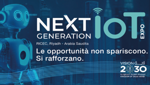 Creativa Srl avvia una partnership con l'evento saudita Next Generation IoT Expo 2026, ma il progetto resta in stand-by