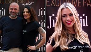 Asia Argento e Martina Stella al party di Jijil organizzato da Wake Up