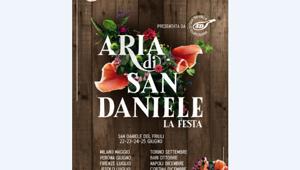 'Aria di Festa 2018' dà appuntamento dal 22 al 25 giugno a San Daniele del Friuli in collaborazione con 2night. Diletta Leotta madrina della kermesse. Al via da Milano 'Aria di San Daniele'