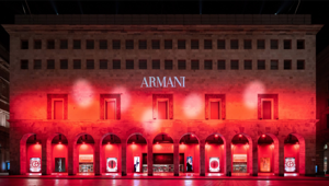 Armani beauty in Rinascente Milano Piazza Duomo con "In The Spotlight", uno spazio pop-up di oltre 100 metri quadrati