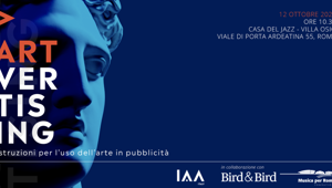 IAA Italy il 12 ottobre invita a Roma per 'ARTvertising - istruzioni per l’uso dell’arte in pubblicità'