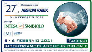 Al via a febbraio il 27esimo congresso Assiom Forex con talk show e tavola rotonda de Il Sole 24 Ore Radiocor