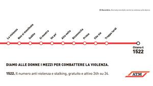 Child firma la nuova campagna ATM per la giornata contro la violenza sulle donne