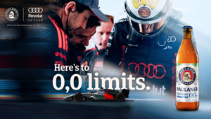 A Monza la sinergia tra Paulaner e Audi Revolut F1® Team: la prima attivazione italiana con la Weissbier 0.0% A Monza la sinergia tra Paulaner e Audi Revolut F1® Team: la prima attivazione italiana con la Weissbier 0.0%
