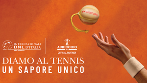 Auricchio partner degli Internazionali BNL d’Italia 2024