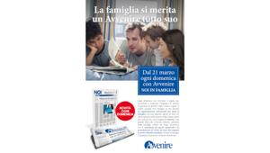 Il 21 marzo arriva in edicola “Noi in famiglia”, il nuovo inserto di Avvenire dedicato alla famiglia nella società e nella Chiesa