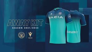 L'Udinese Calcio presenta la maglia ‘Away’ con la nuova Brand Identity Dacia