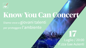 Synapsy e Axa Italia portano in P.zza Gae Aulenti il concerto green 'Know You Can' con Gué Pequeno come special guest. RDS è media partner