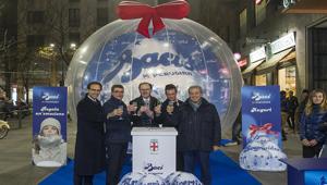 A Milano la Boule de Neige delle Emozioni è firmata Baci Perugina