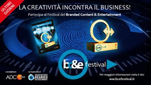 BC&E Awards 2020 lancia la nuova tipologia ‘Branded Content in Lockdown’. Iscrizioni aperte fino al 20 aprile. E per la giuria un nuovo formato digitale