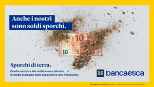 Banca Etica sceglie OffMedia e l'agenzia Cookies e lancia la campagna pubblicitaria 'Soldi Sporchi'