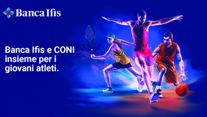 Banca Ifis, al via la campagna ADV firmata Independent Ideas per sostenere i giovani atleti del CONI e i valori dello sport